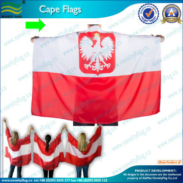 Polyester wearing flags and Cape flags