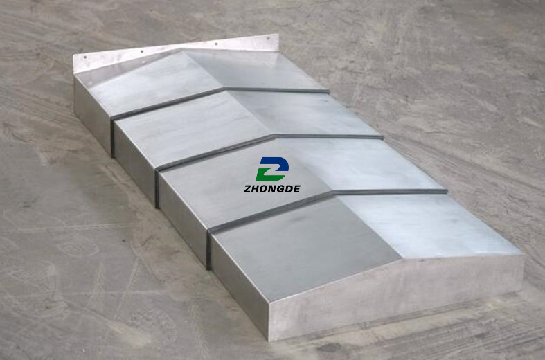 High quality cnc machine steel protective cover telescopic steel cover