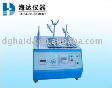 Alcohol abrasion testing equipment