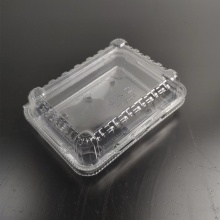 Transparent PET CLAMSHELL with small holes