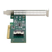 PCI Express X8 Slot Riser Card SFF-8087 Adapter