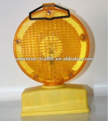 Solar Safety Road Yellow Traffic Light