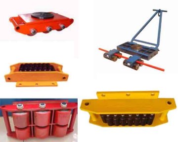 Roller dollies display