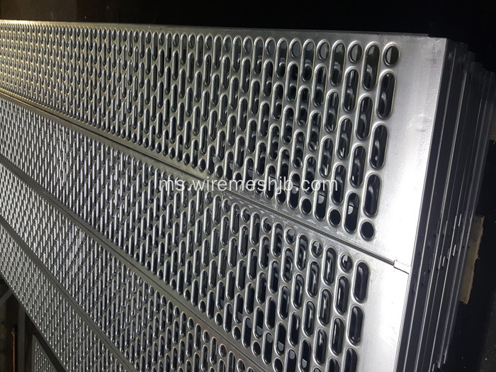 Electro Galvanized Mesh Metal Perforated