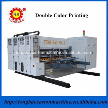 TB480 double color printing slotting die cutting machine