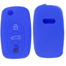 Audi folding silicone car key case