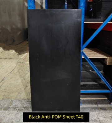 Black POM Plastic Sheet Engineering Sheet