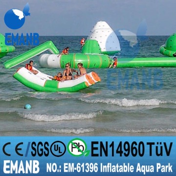 EM-61396 PVC inflatables for water, big water inflatables water seesaw for sale