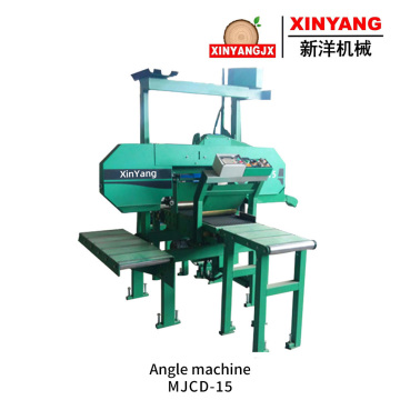 Horizontal woodworking band saw machine angle machine