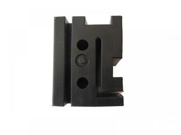 Sliding gate square nylon block