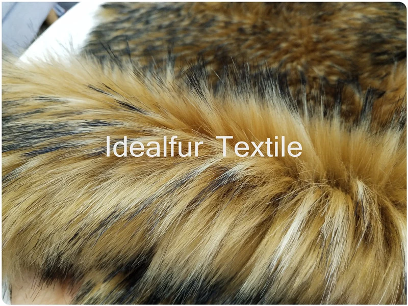 2018 Factory Directly High Pile Raccon Fake Fur Fabric