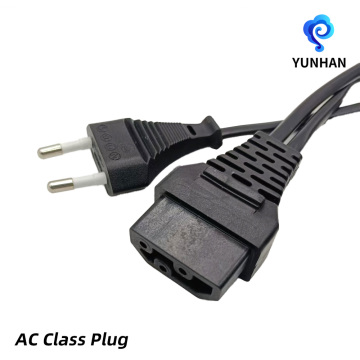 European Two Round Pin Huiguo Power Cable