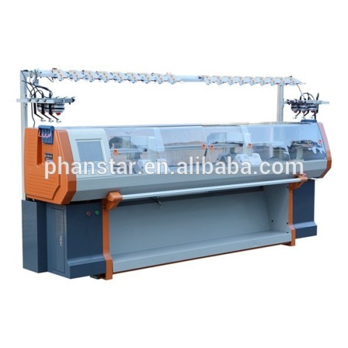 Double Roller computer flat knitting machine with stoll roller