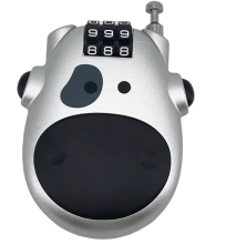 Cartoon Cow Cable Steel Password Steel Cable Lock
