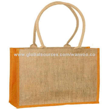 Natural Jute Bag, Suitable for Shopping and Any Other Packaging