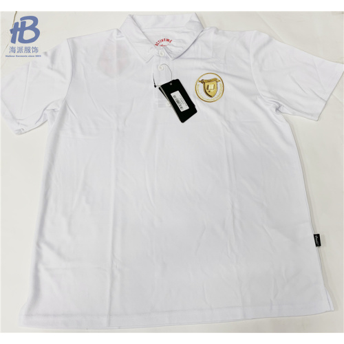 CHILDREN WHITE POLO SHIRTS