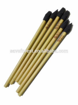 Pencil with big eraser, kraft paper pencil, lead pencil