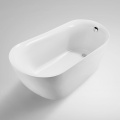 Black Acrylic Bathtub Simple Classic Small Plastic Round Bath Tub