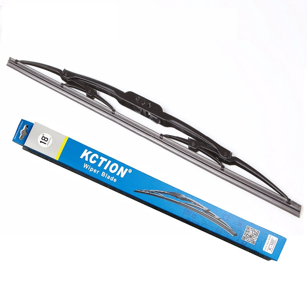 KCTION Factory Wholesale Best Seller Universal U Hook Windshield Wiper Blade Hybrid Wipers Colored Silicone Refill Wiper Blade