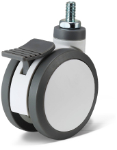 21 Series ABS Screw Movable Brake Casters