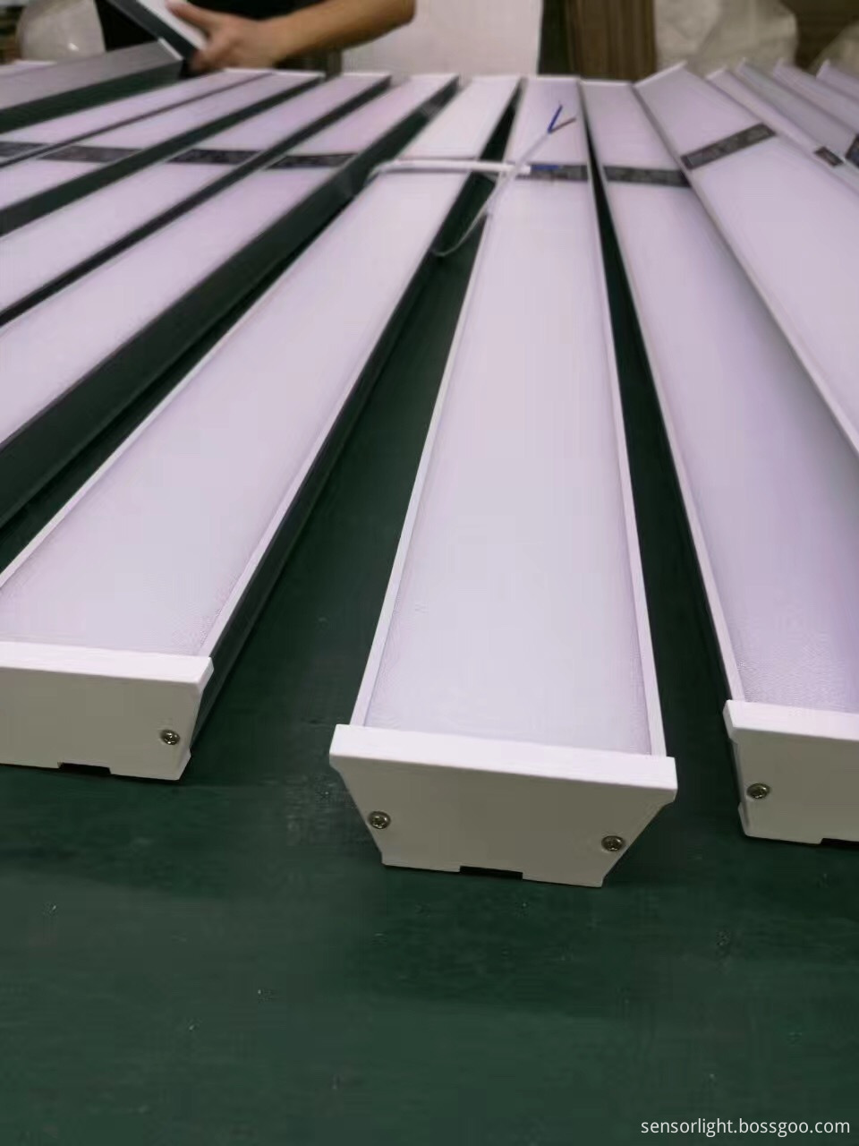 led linear light with sensor