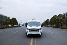 Bread refrigerated truck used to transport vaccines