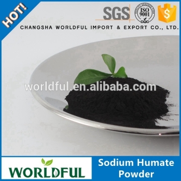 Favorable price sodium humate powder, organic sodium humate fertilizer, high quality sodium humate
