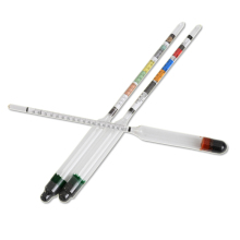 Alcohol Hydrometer for Precise Brewing & Winemaking Tests (ABV, Brix, Gravity)