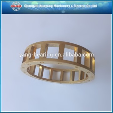 Brass bearing cage for roller bearing