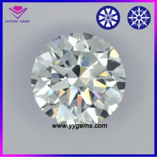 Loose AAAAA Hearts and Arrows White Star Cut CZ Stone of China