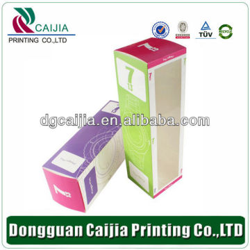 customized full color printed paper carton box