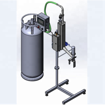 máquina dosificadora de nitrógeno líquido para agua / jugo