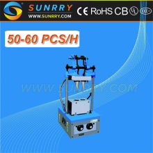 Rolled sugar cone making machine for ice-cream cone rolling