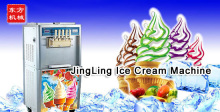 Computer Control Low Price JingLing Ice Cream Machine on hot sale