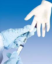 Blood test acupuncture training model (hand soft material)