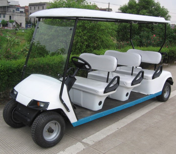 6seater sightseeing car with gasoline or electric power