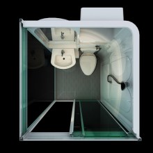 Prefabricated bathroom pods for remodelling