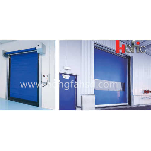 PVC Fast Speed Auto-Recovery Rolling Shutter Door