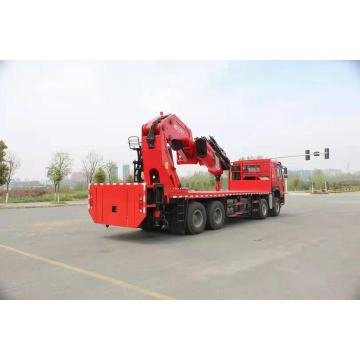 Customized heavy duty hydraulic folding boom crane