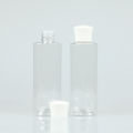 bottiglia di plastica ovale per animali domestici da 150 ml di toner trasparente