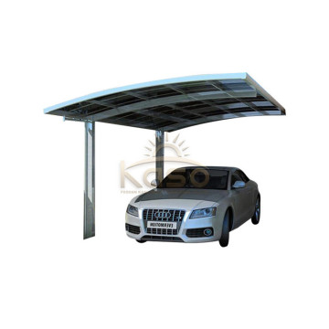 Aluminum Cantilever Outdoor Carport With Polycarbonate Sheet