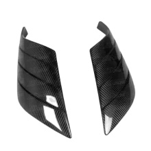 SVD Style Dry Carbon Fiber Front Fender Vents for 2020-2023 Maserati MC20