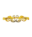 Brazalete de cisne de oro 22K