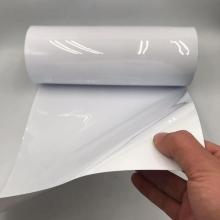 Hoja opaca de lámina blanca Roll Rollo de plástico de mascota rígida transparente