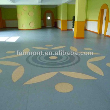 Commercial Pvc Plastic Flooring, Pvc Basketball Sports Flooring