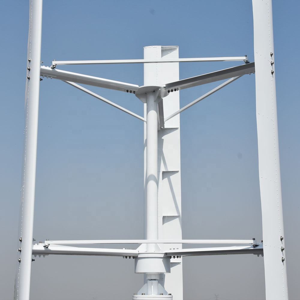 ホームボートプロジェクトのためのホームルーフ400W 600W永久磁石垂直軸12V / 24V / 48V風力タービン発電機