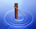 Scalar Nano Energy Wand , Negative Ion Wand / Magnetic Wand With 2 Magnets