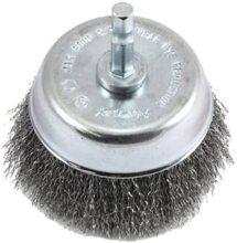 Mounted Cup Steel Wire Brushes for Deburring and Surface Cleaning
