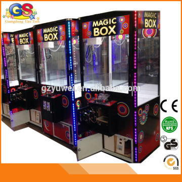 Gas structure newest Magic Box toy crane machine plush toys for crane machines plush crane toy vending machine