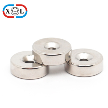 Strong suction sintered neodymium magnet